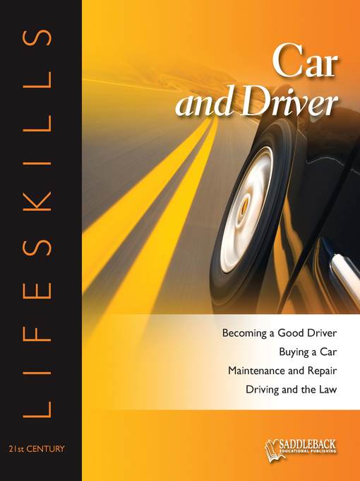 Title details for Car and Driver by Saddleback Educational Publishing - Available